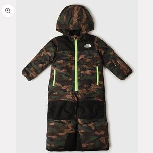 The North Face Kids’ Freedom Snow Suit Size 2T in Camo Like New